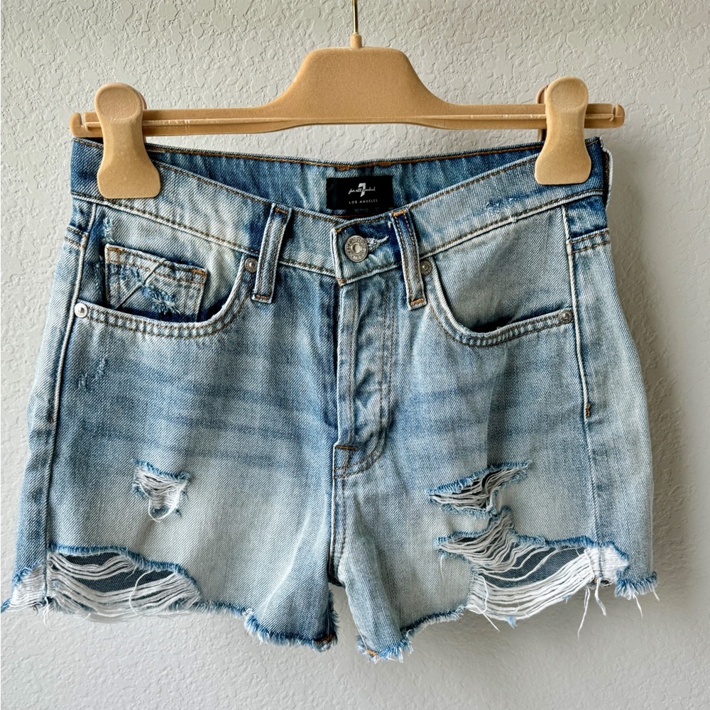 7FAM Denim Short